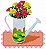 Matriz Bordado Regador Com Lindas Flores - Imagem 6