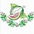 Matriz Bordado Frutas Com Rosa Rippled Pano De Prato - Imagem 4