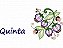 Matriz Bordado Semaninha Frutas Com Flores Contorno - Imagem 4