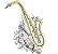 Matriz Bordado Instrumentos Musicais Rippled - Imagem 2
