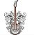 Matriz Bordado Instrumentos Musicais Rippled - Imagem 7