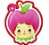 Matriz Bordado Chaveiro Menina Fruta Baby E Carinhas - Imagem 6