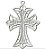 Matriz Bordado Richelieu Crucifixos Para Pendurar - Imagem 5