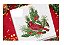 Matriz Bordado Natal Pássaro Vermelho Lindo - Imagem 3
