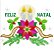 Matriz Bordado Natal Pano De Prato Frases - Imagem 1