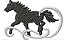 Matriz Bordado Coleção Cavalos Com Arabesco - Imagem 9