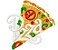 Matriz Bordado Amo Pizza - Imagem 6