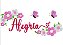 Matriz Bordado Pano De Prato Mensagens Flores E Borboleta - Imagem 5
