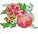 Matriz Bordado Pano De Prato Frutas Com Flor Delicada - Imagem 4