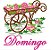 Matriz Bordado Semaninha Carrinho Com Flores - Imagem 2