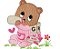 Matriz Bordado Ursinha Baby Feliz - Imagem 3