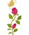 Matriz Bordado Rosas Leves - Imagem 5