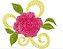 Matriz Bordado Rosas Leves - Imagem 8