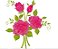 Matriz Bordado Rosas Leves - Imagem 9