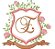 Matriz Bordado Alfabeto Moldura Com Rosas Lindas - Imagem 5