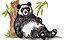 Matriz Bordado Coleção Panda Precioso - Imagem 8
