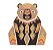 Matriz Bordado Aplique Animais Tribal Para Roupa - Imagem 4