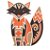 Matriz Bordado Aplique Animais Tribal Para Roupa - Imagem 8