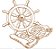 Matriz Bordado Farol E Navios Antigos Contorno - Imagem 8