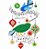 Matriz Bordado Natal Passarinhos E A Música - Imagem 2