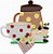 Matriz Bordado Pano De Prato Jogo De Café Com Poá - Imagem 5
