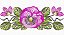 Matriz Bordado Coleção Flor Amor-perfeito - Imagem 10