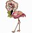 Matriz Bordado Flamingo Fashion - Imagem 5