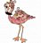 Matriz Bordado Flamingo Fashion - Imagem 10