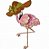 Matriz Bordado Flamingo Fashion - Imagem 2