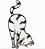 Matriz Bordado Gato Na Yoga - Imagem 9