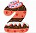 Matriz Bordado Números Cupcake - Imagem 3