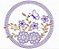 Matriz Bordado Borboletas E Flores Para Quadrinhos - Imagem 10