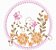 Matriz Bordado Borboletas E Flores Para Quadrinhos - Imagem 3