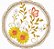 Matriz Bordado Borboletas E Flores Para Quadrinhos - Imagem 6