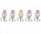 Matriz Bordado Barrinha Tulipas E Flores - Imagem 3