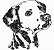 Matriz Bordado Lindos Cachorros Contorno - Imagem 2