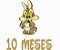 Matriz Bordado Mesversário Looney Tunes - Imagem 4