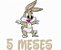 Matriz Bordado Mesversário Looney Tunes - Imagem 7