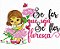 Matriz Bordado Semaninha Mensagens Menininha Flor - Imagem 2