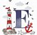 Matriz Bordado Alfabeto Farol Na Praia - Imagem 5