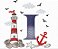 Matriz Bordado Alfabeto Farol Na Praia - Imagem 9