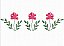 Matriz Bordado Barrinha Floral Delicada - Imagem 8