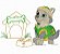 Matriz Bordado Patrulha Canina Com Casinha - Imagem 3