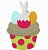 Matriz Bordado Páscoa Lindos Cupcakes - Imagem 6