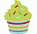 Matriz Bordado Páscoa Lindos Cupcakes - Imagem 7