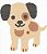 Matriz Bordado Ponto Cruz Cachorrinhos Lindos - Imagem 6