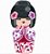 Matriz Bordado Linda Japonesinha De Kimono - Imagem 6