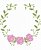 Matriz Bordado Molduras Com Flores Para Quadrinhos - Imagem 4