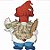 Matriz Bordado Quadrinhos Gnomos Divertidos - Imagem 7