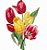 Matriz Bordado Buquet De Flores Para Guardanapos - Imagem 5
